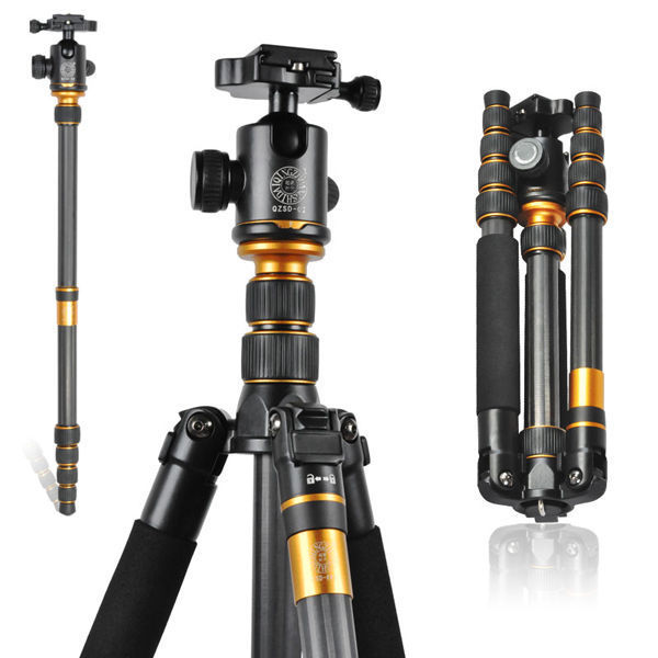  Chân máy ảnh chuyên nghiệp Tripod Beike – Q666C